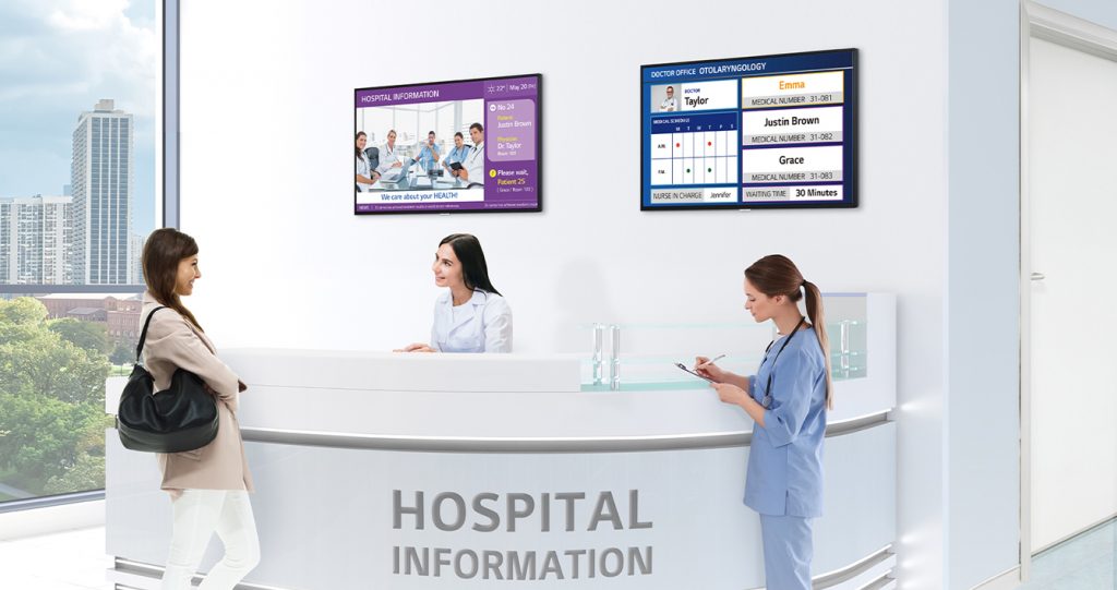 Màn hình quảng cáo cho bệnh viện LG 32ML5K