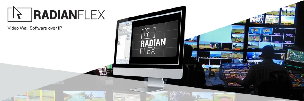 Phần mềm điều khiển màn hình ghép hãng Radian Flex