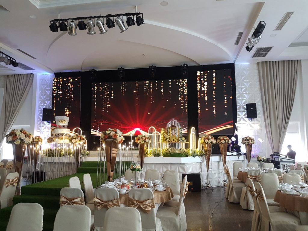 màn hình LED cho đám cưới