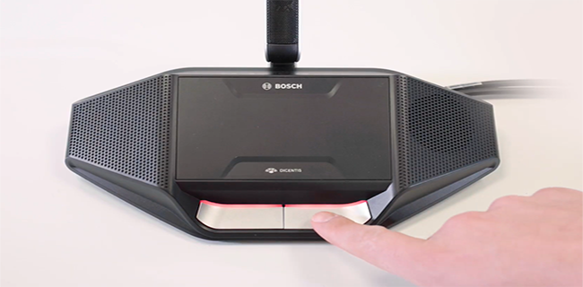 Bosch Dicentis discussion device